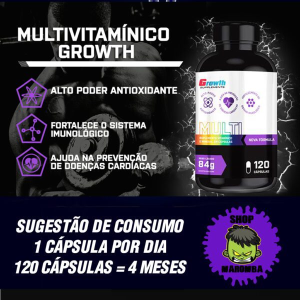 Multivitamínico 120CAPS