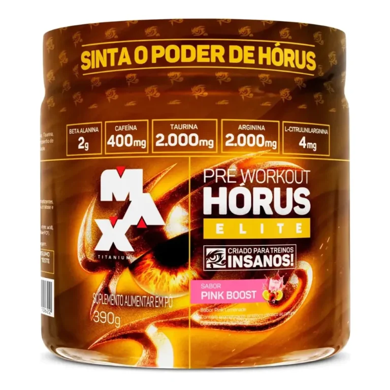 Pré-Treino Hórus Elite Max Titanium