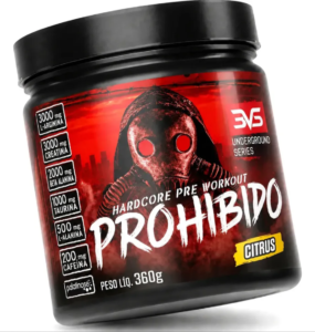 PRÉ TREINO PROHIBIDO 3VS 360g